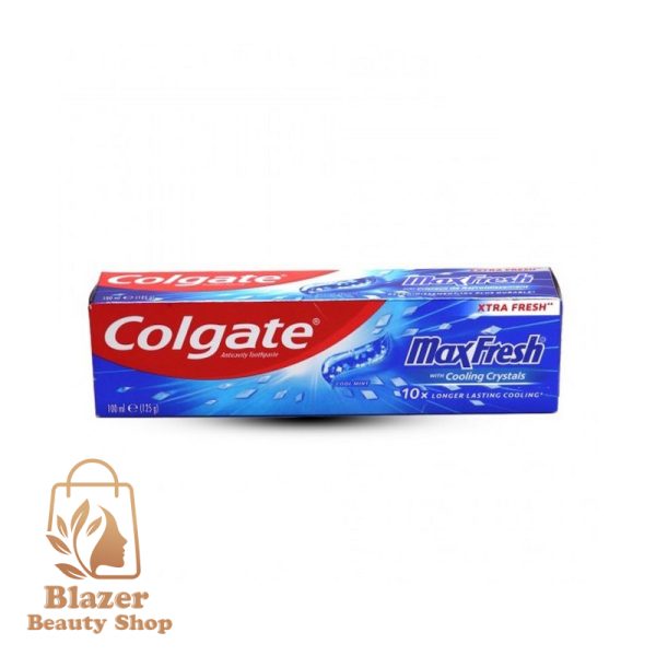 خمیر دندان کولگیت مدل Max Fresh Blue