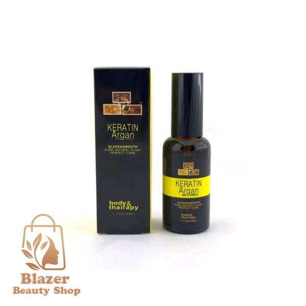 روغن مو کراتین و آرگان بادی اند تراپی