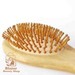 برس چوبی بامبو دانه گرد