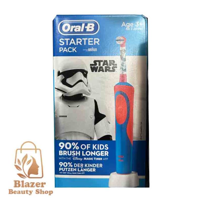 مسواک برقی کودک اورال بی مدل Star Wars با برس نرم به همراه یک مسواک یدکی