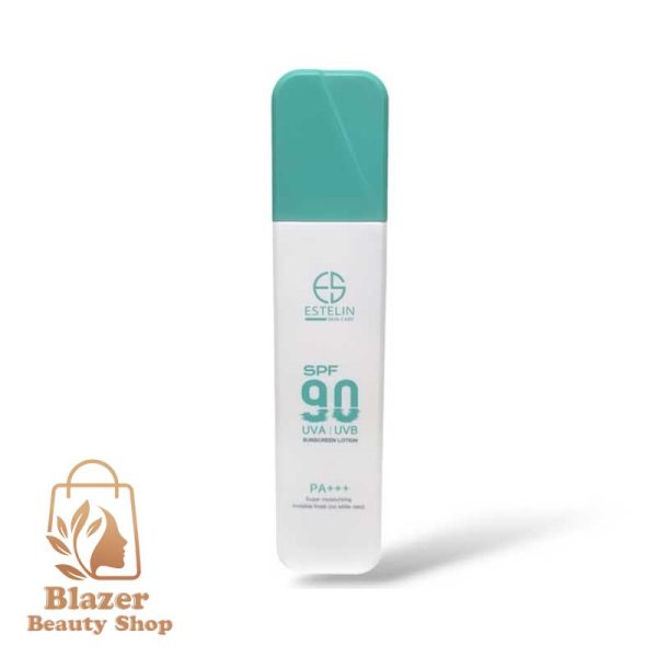 لوسیون ضد آفتاب استلین SPF90 حجم ۱۲۰ میلی‌لیتر مرطوب کننده و آبرسان