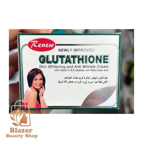 کرم سفیدکننده و ضد چروک گلوتاتیون رنیو (Renew)