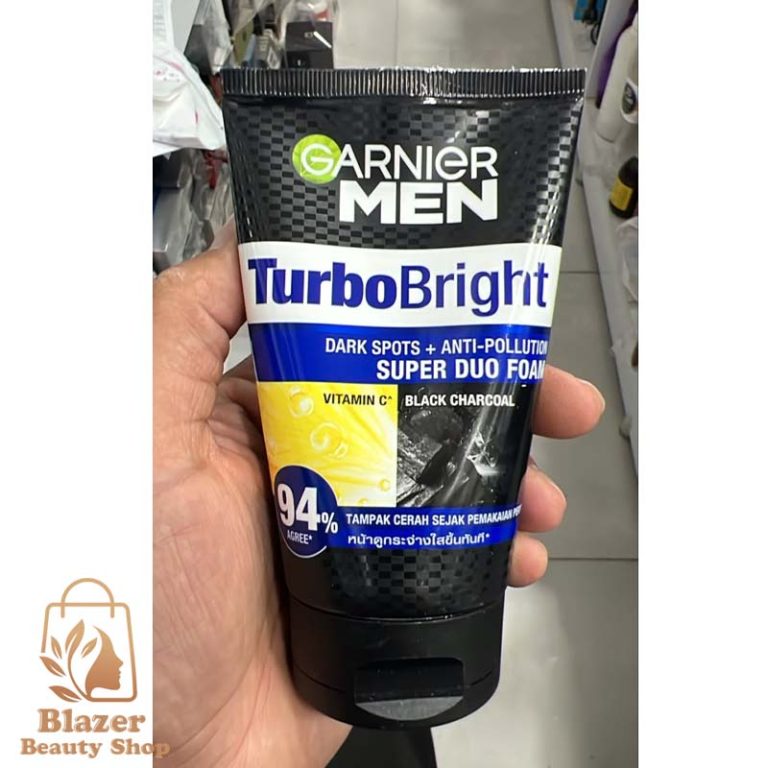 راهنمای خرید و بررسی فوم شستشوی صورت مردانه گارنیر سری TurboBright super duo foam