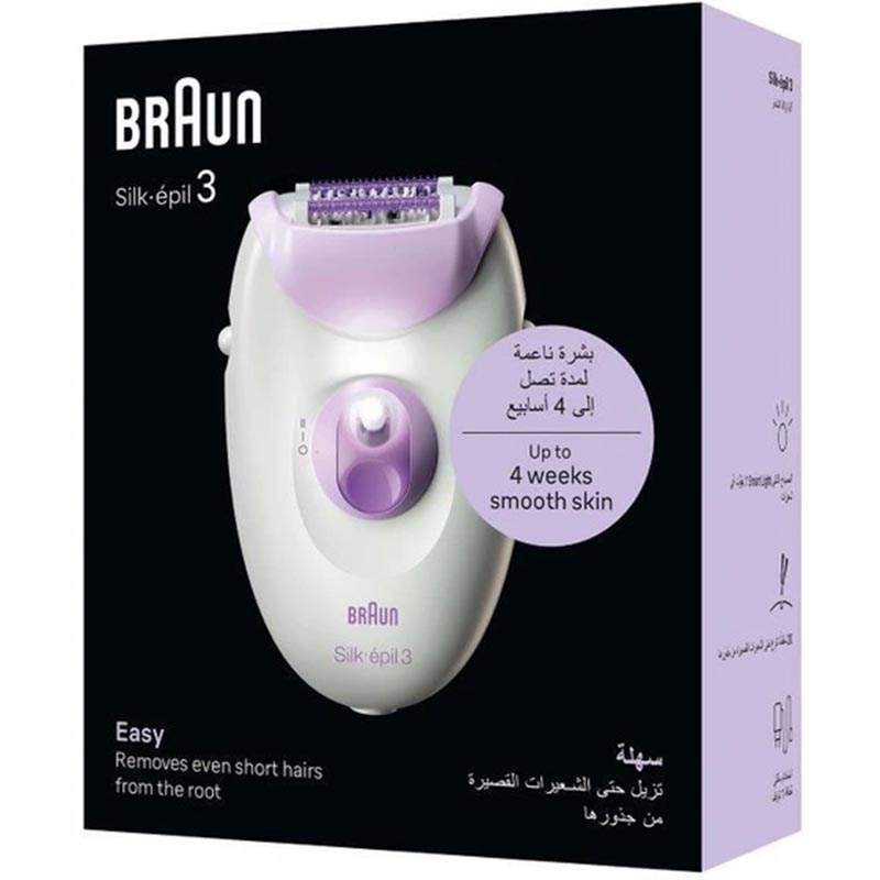 اپیلاتور براون سیلک اپیل ۳ (Braun Silk-épil 3)