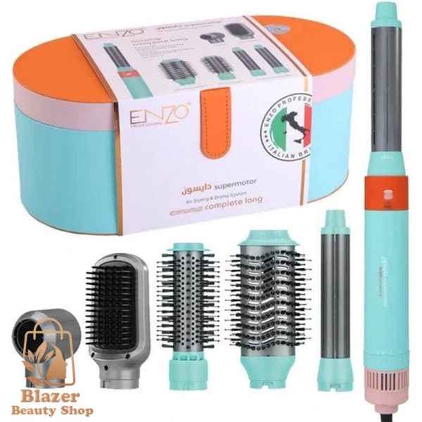 سشوار و حالت‌دهنده حرفه‌ای ۶ کاره انزو (ENZO Professional 6-in-1)